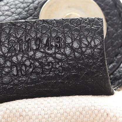 Gucci Pebbled Calfskin Large Sukey Tote Black 7 of 10