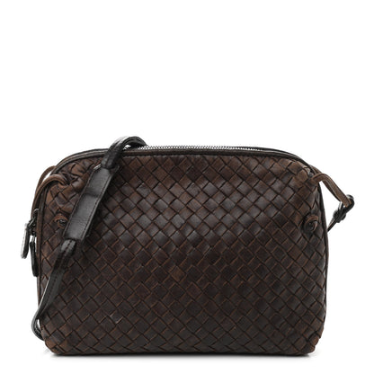 Bottega Veneta Nappa Intrecciato Nodini Crossbody Messenger Quetsche 1 of 9