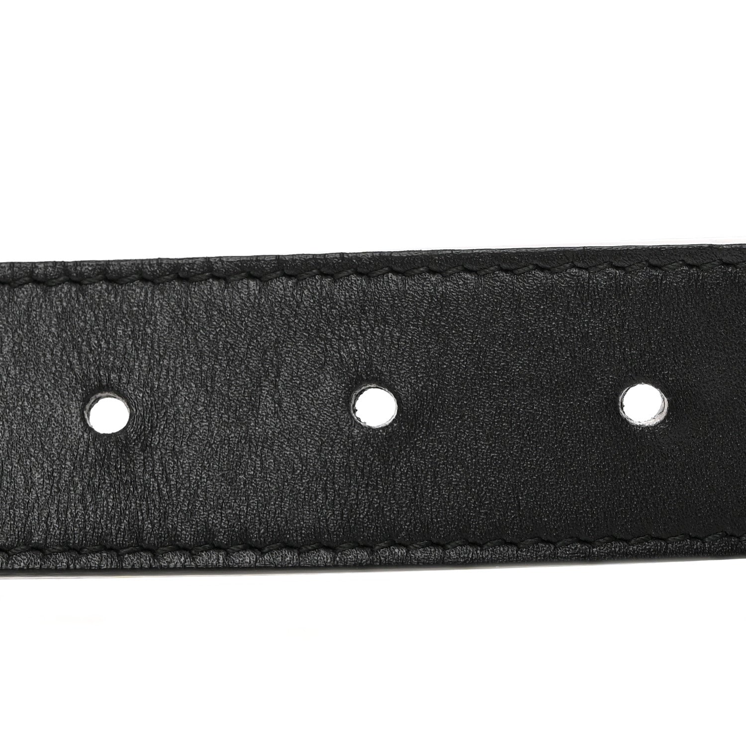 Gucci Moon Calfskin Double G 30mm Belt 80 32 Black 4 of 5
