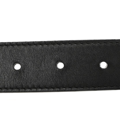 Gucci Moon Calfskin Double G 30mm Belt 80 32 Black 4 of 5