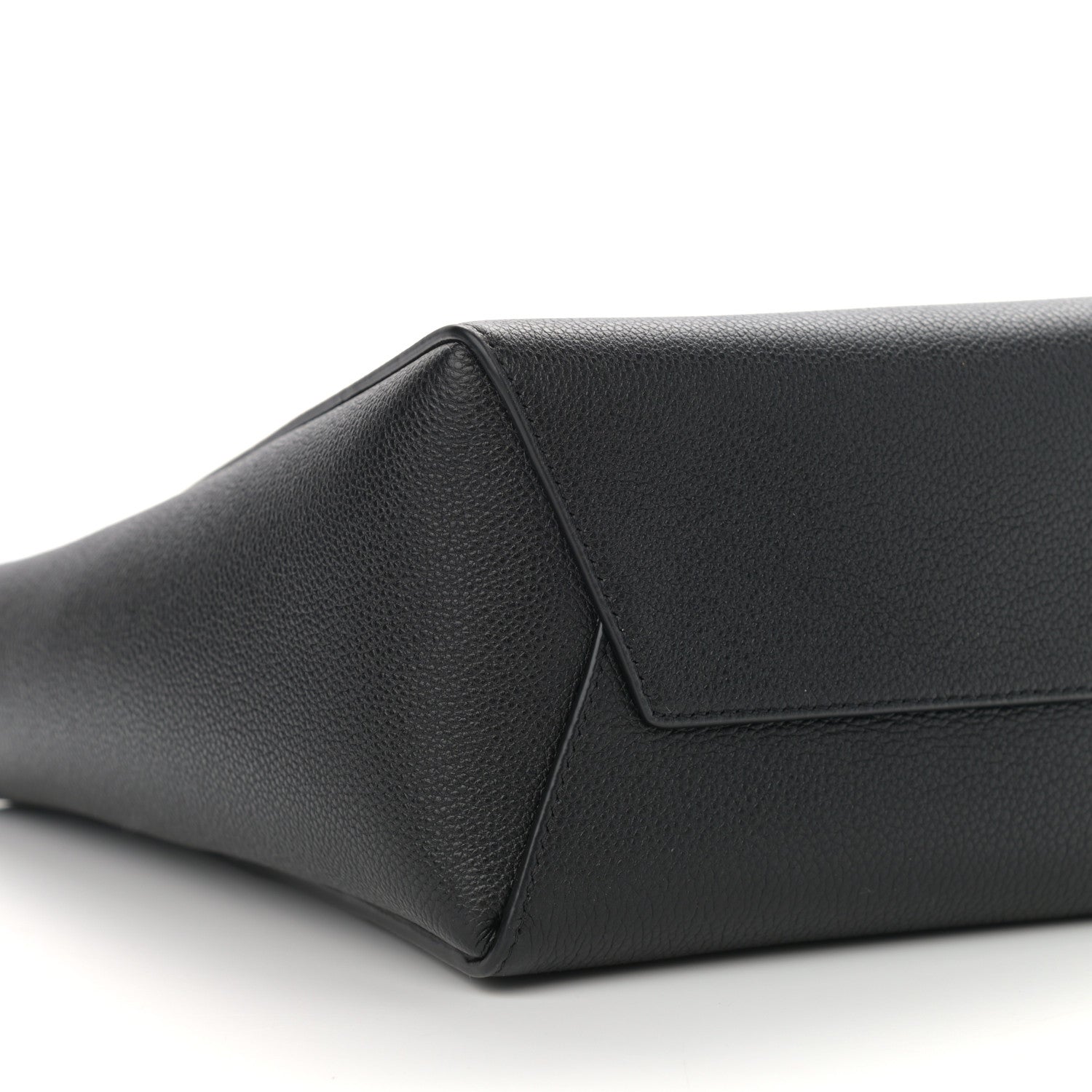 Celine Soft Grained Calfskin Small Sangle Bucket Bag Black 7 of 8