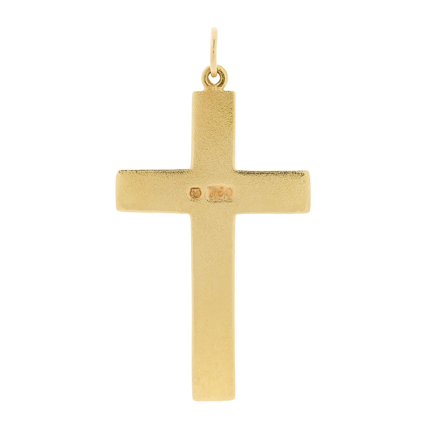 Mikimoto 18K Yellow Gold Akoya Pearl Cross Pendant Necklace 3 of 4