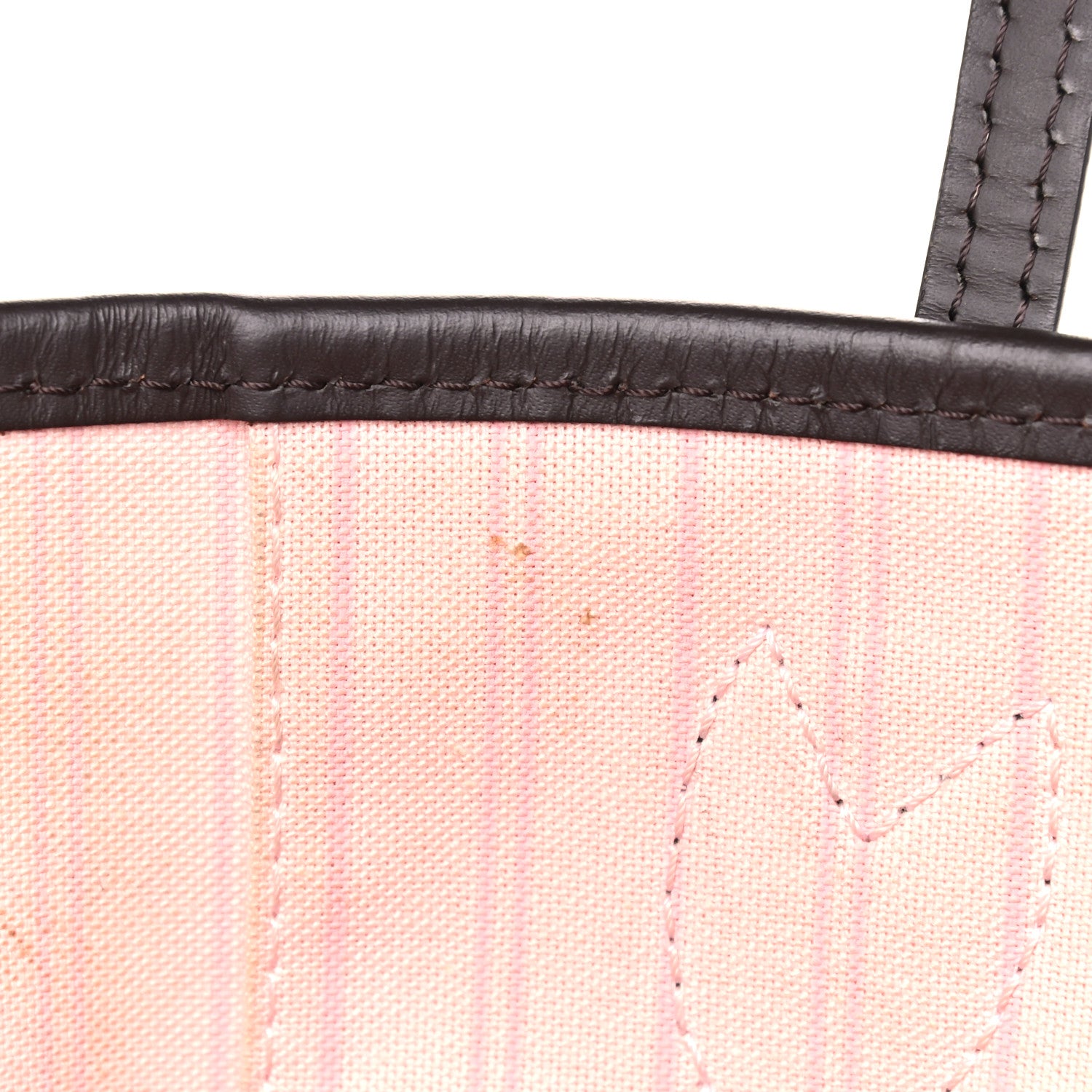 Louis Vuitton Damier Ebene Neo Neverfull MM Rose Ballerine 11 of 17