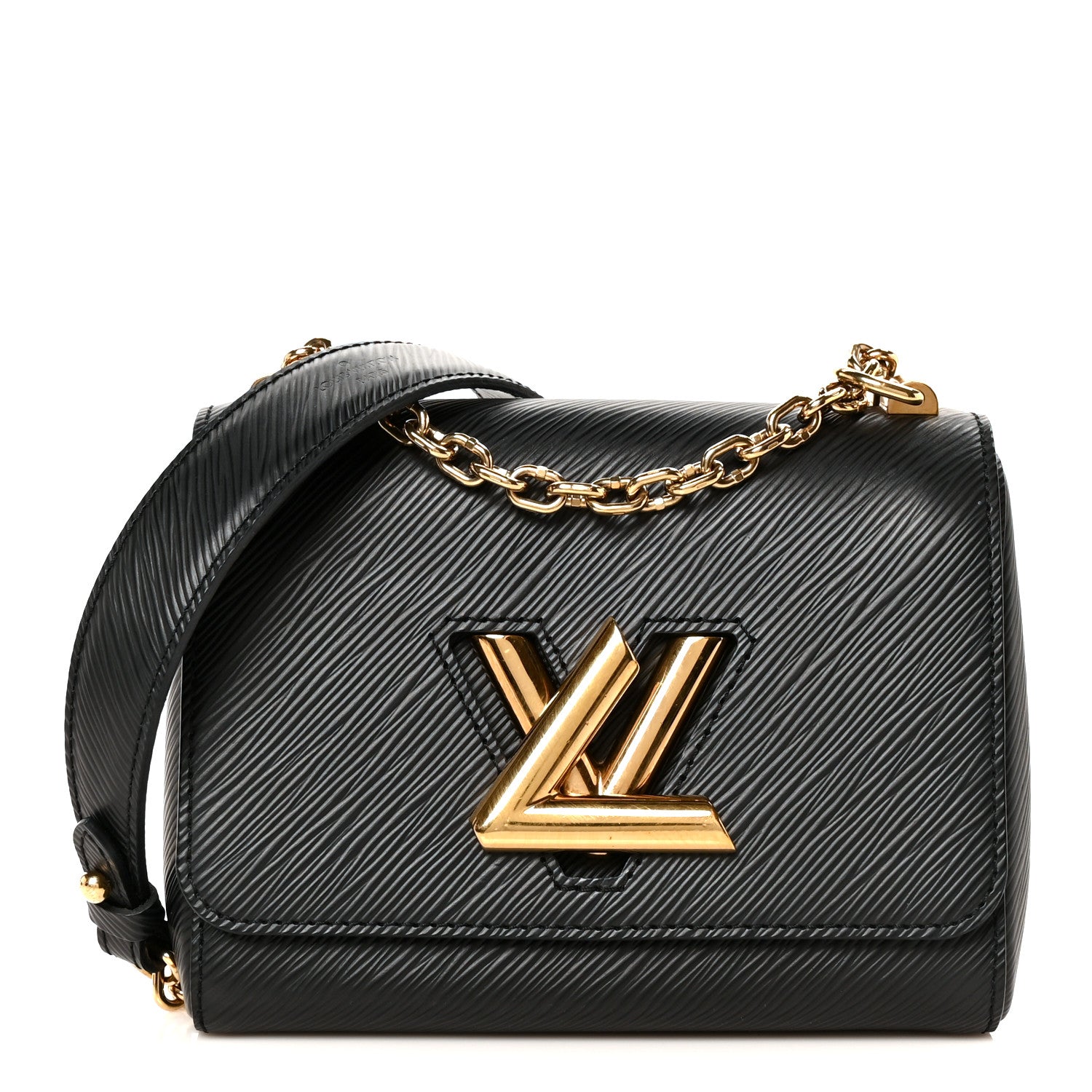 Louis Vuitton Epi Twist Shoulder Bag PM Black 1 of 9
