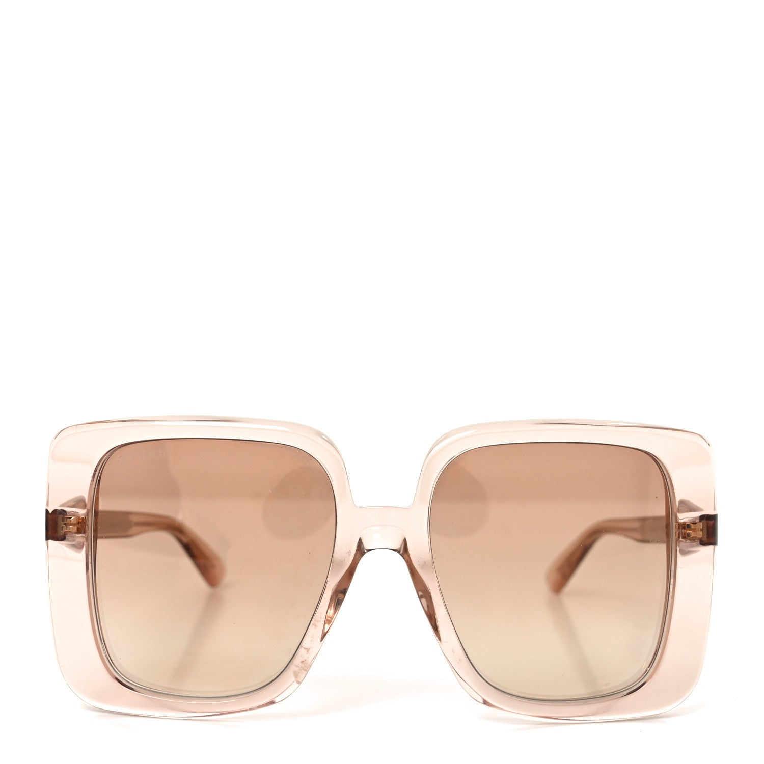 Gucci Acetate Square Frame Sunglasses GG1314S Beige 2 of 7