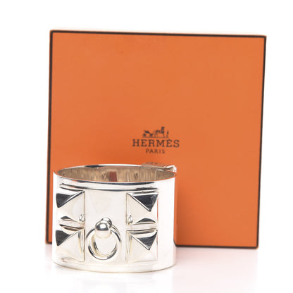 Hermes Sterling Silver Collier De Chien Bracelet SH 11 of 15