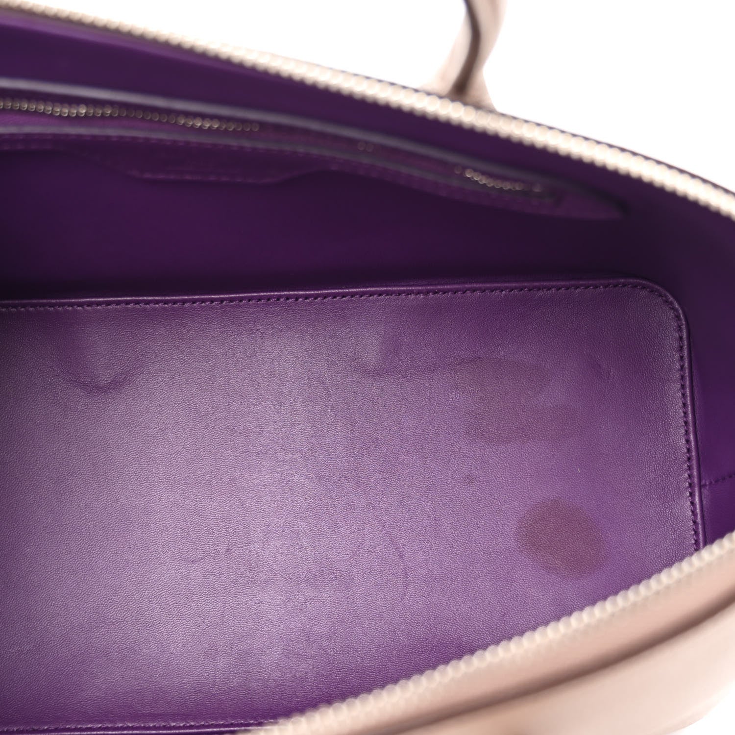 Louis Vuitton Veau Bougie Triangle PM Taupe Violet 6 of 11