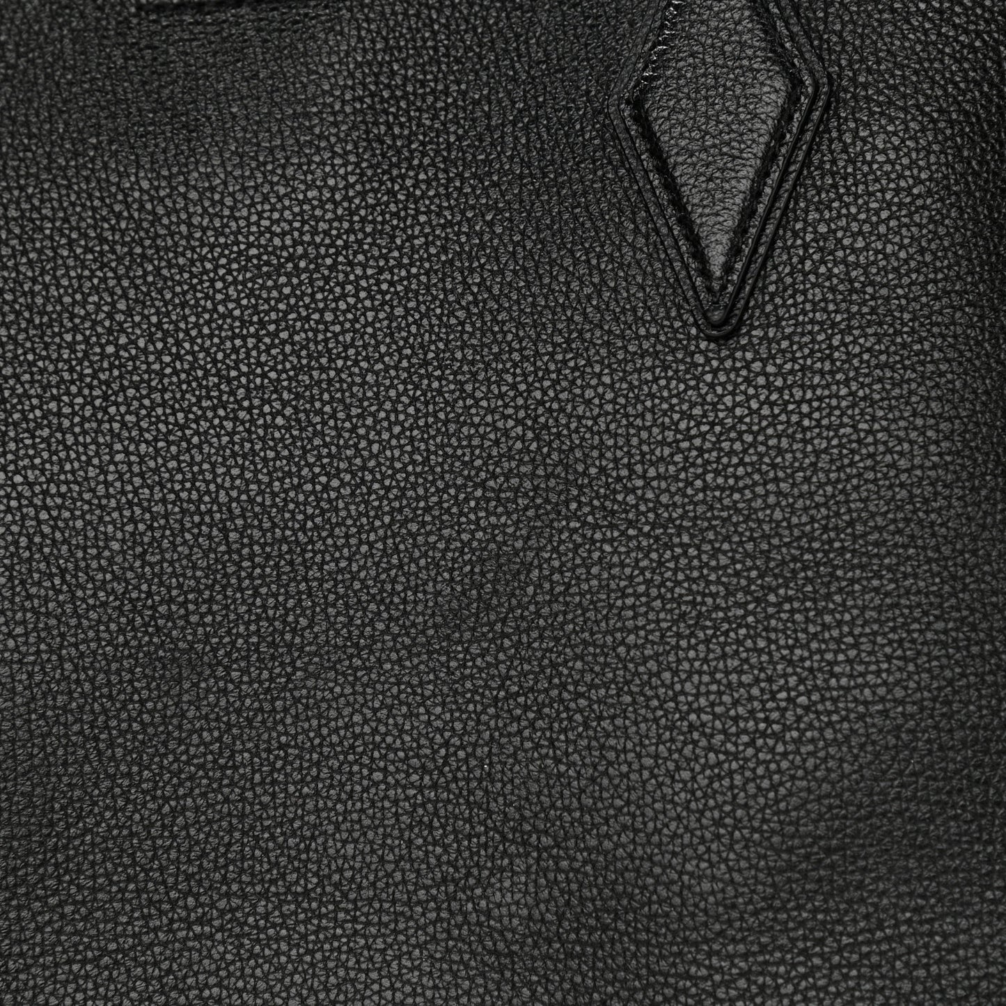 Grained Calfskin Medium Yris Shopper Tote Black