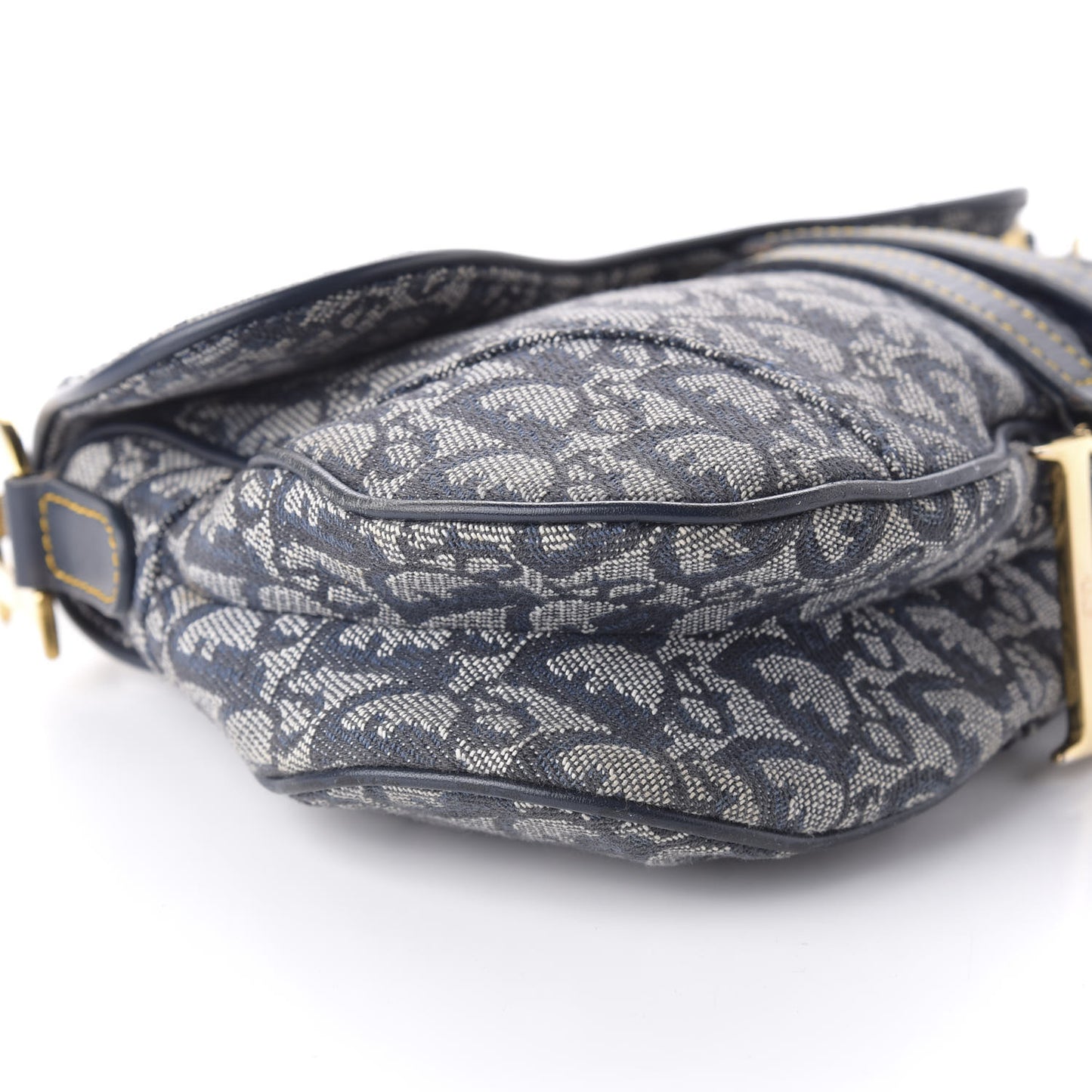 Monogram Saddle Bag Black