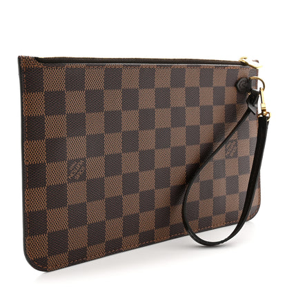Louis Vuitton Damier Ebene Neverfull MM GM Pochette 3 of 7