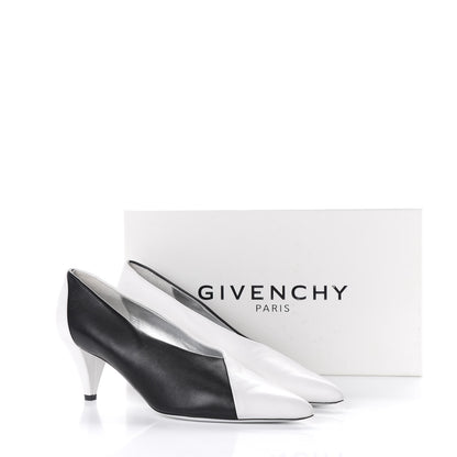 Givenchy Nappa Two Tone Pumps 39.5 Black 9 of 9