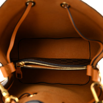 Louis Vuitton Damier Ebene Neonoe MM Safran 5 of 9