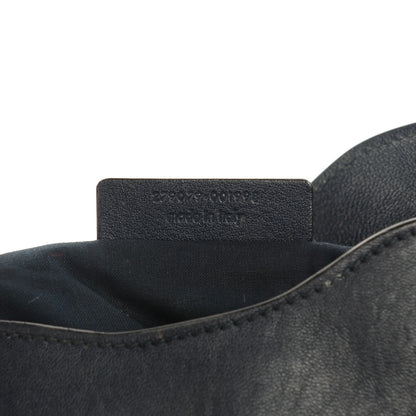 Saint Laurent Sheepskin Medium Cabas Chyc Navy 7 of 7