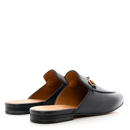Gucci Malaga Kid Womens Princetown Slippers 37 Blue 4 of 9