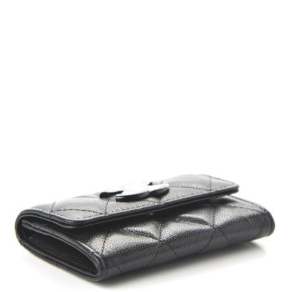Chanel Caviar Quilted My Everything Flap Card Holder Black 4 of 12