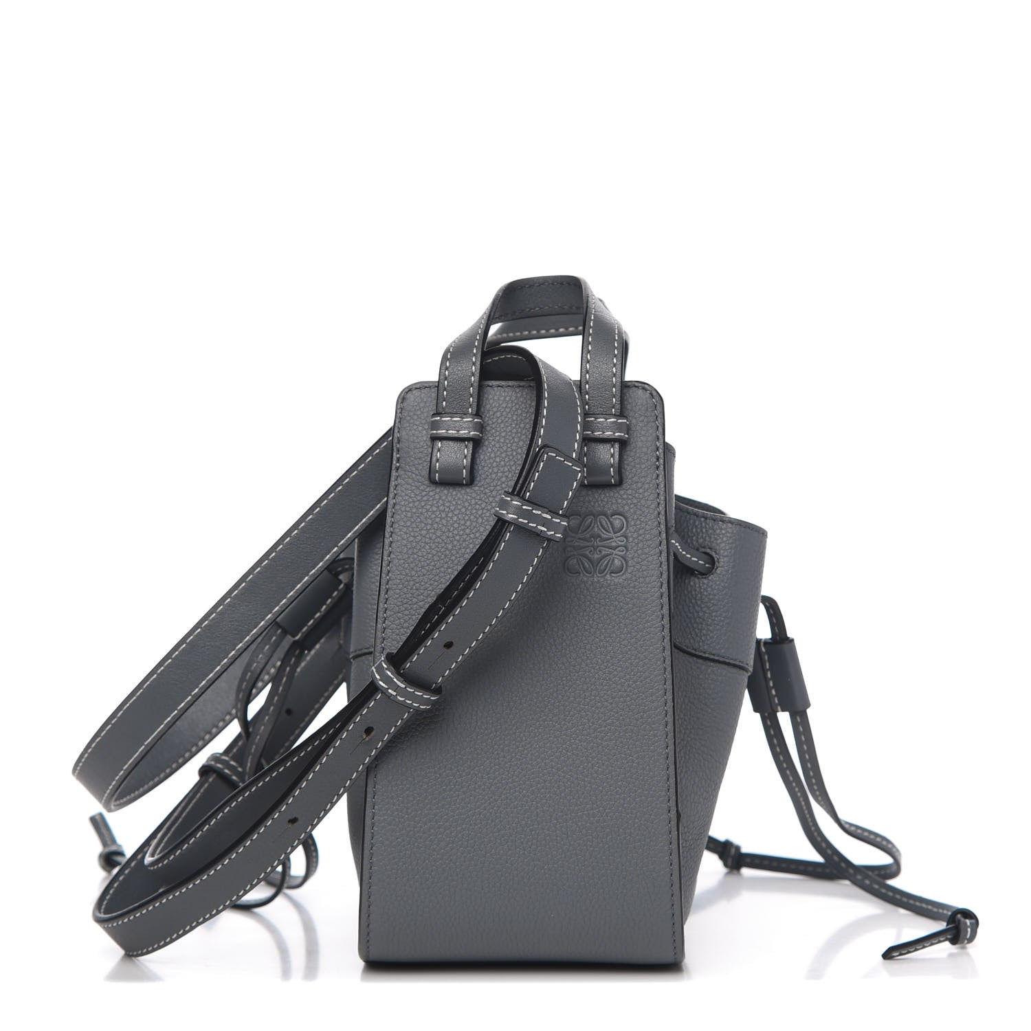 Loewe Calfskin Mini Hammock Shoulder Bag Anthracite 1 of 9