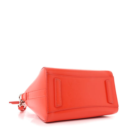 Givenchy Shiny Lord Calfskin Mini Antigona Bright Orange 4 of 13