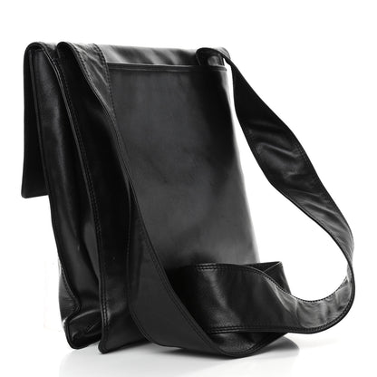 Chanel Lambskin CC Shoulder Flap Bag Black 3 of 12