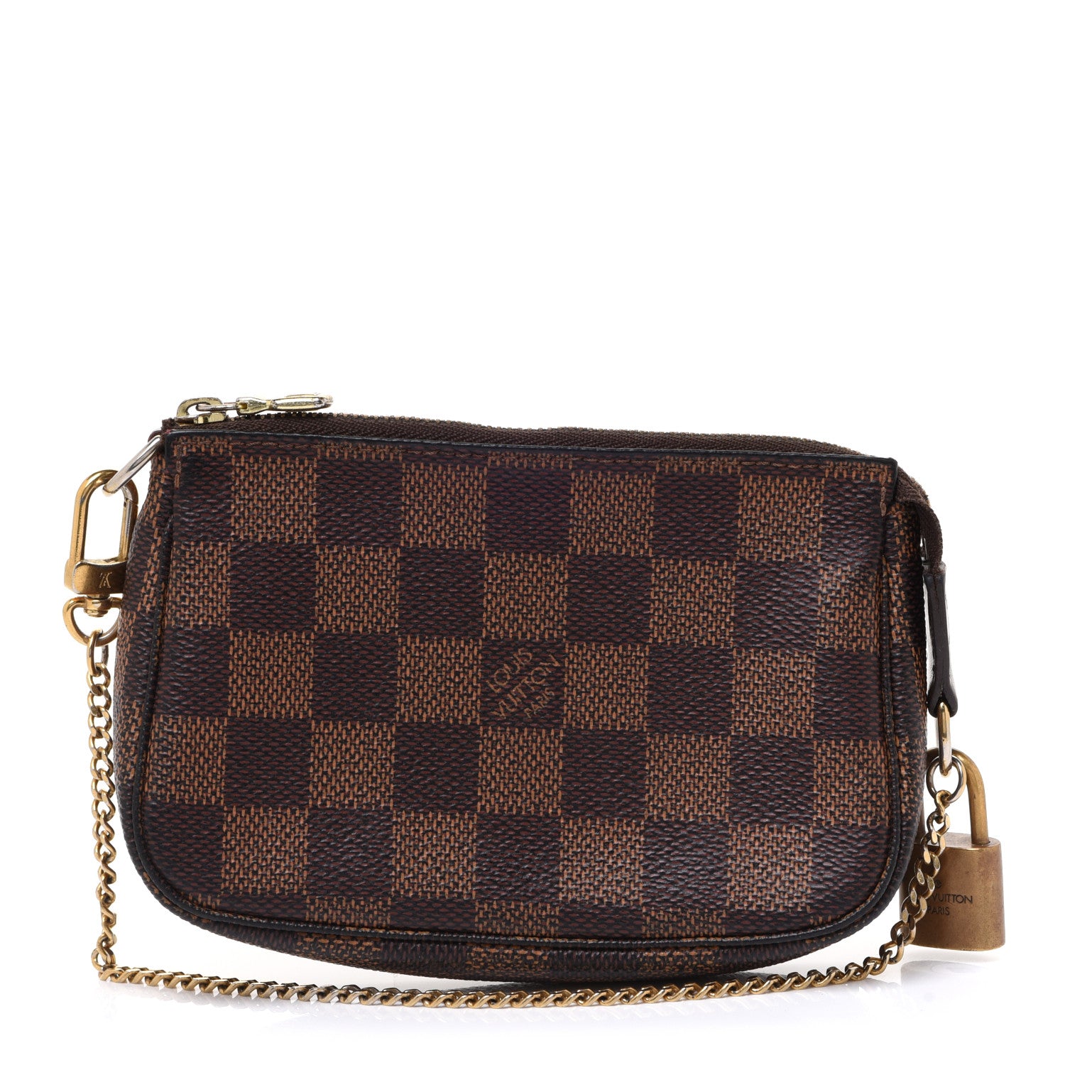 Louis Vuitton Damier Ebene Mini Pochette Accessories 1 of 9
