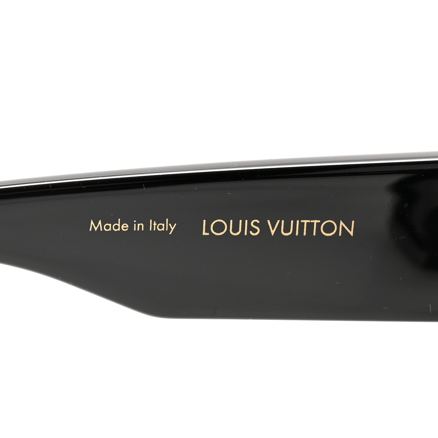 Louis Vuitton Acetate Swarovski Crystal Cyclone Sunglasses Z1578E Black 10 of 16