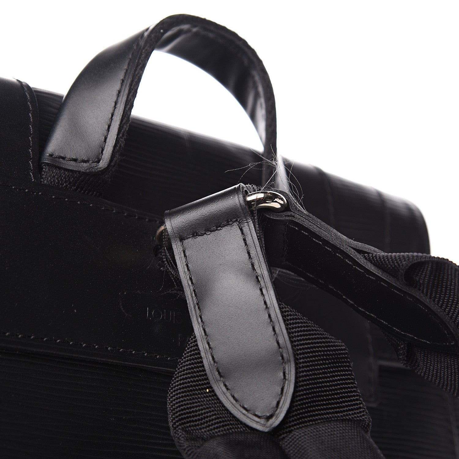 Louis Vuitton Epi Christopher Backpack PM Black 11 of 12