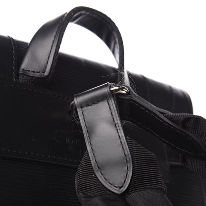 Louis Vuitton Epi Christopher Backpack PM Black 11 of 12
