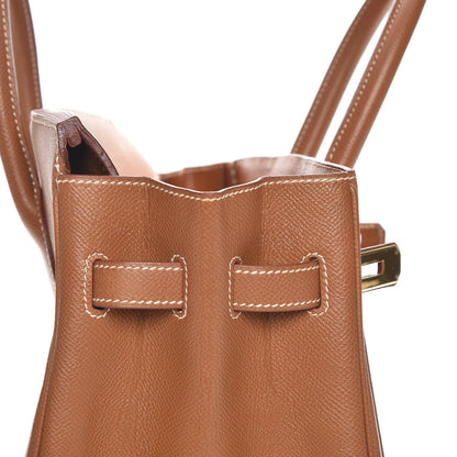 Hermes Courchevel HAC Birkin 32 Gold 11 of 31