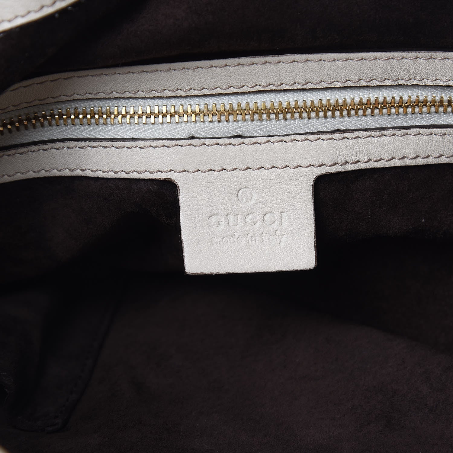 Gucci Monogram Large Crest Patchwork Embroidered Indy Top Handle Bag 6 of 11