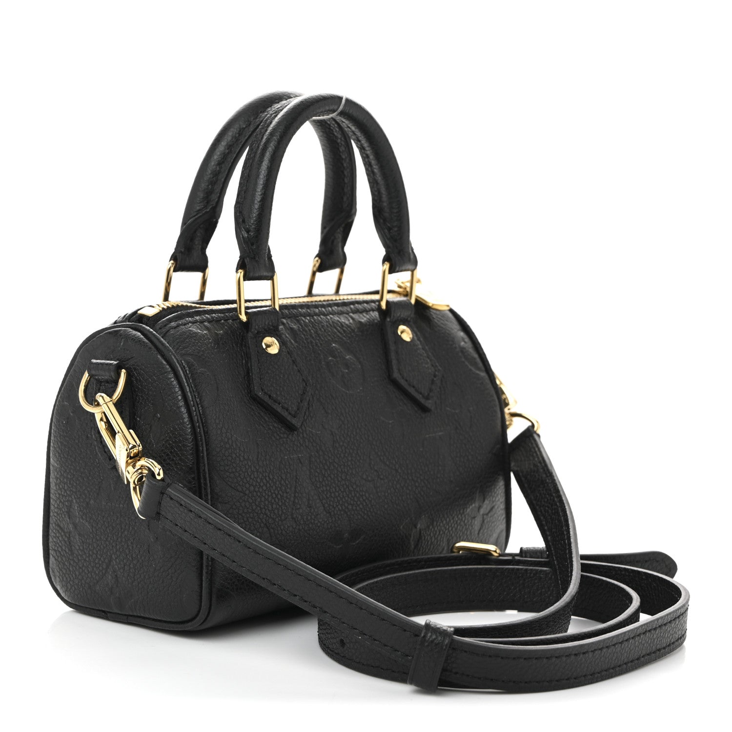 Louis Vuitton Empreinte Monogram Nano Speedy Black 3 of 9