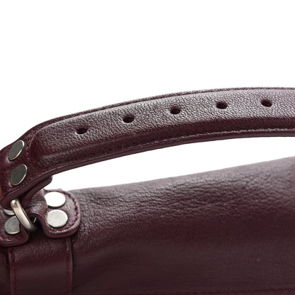 Proenza Schouler Lambskin Tiny PS1 Satchel Oxblood 10 of 11