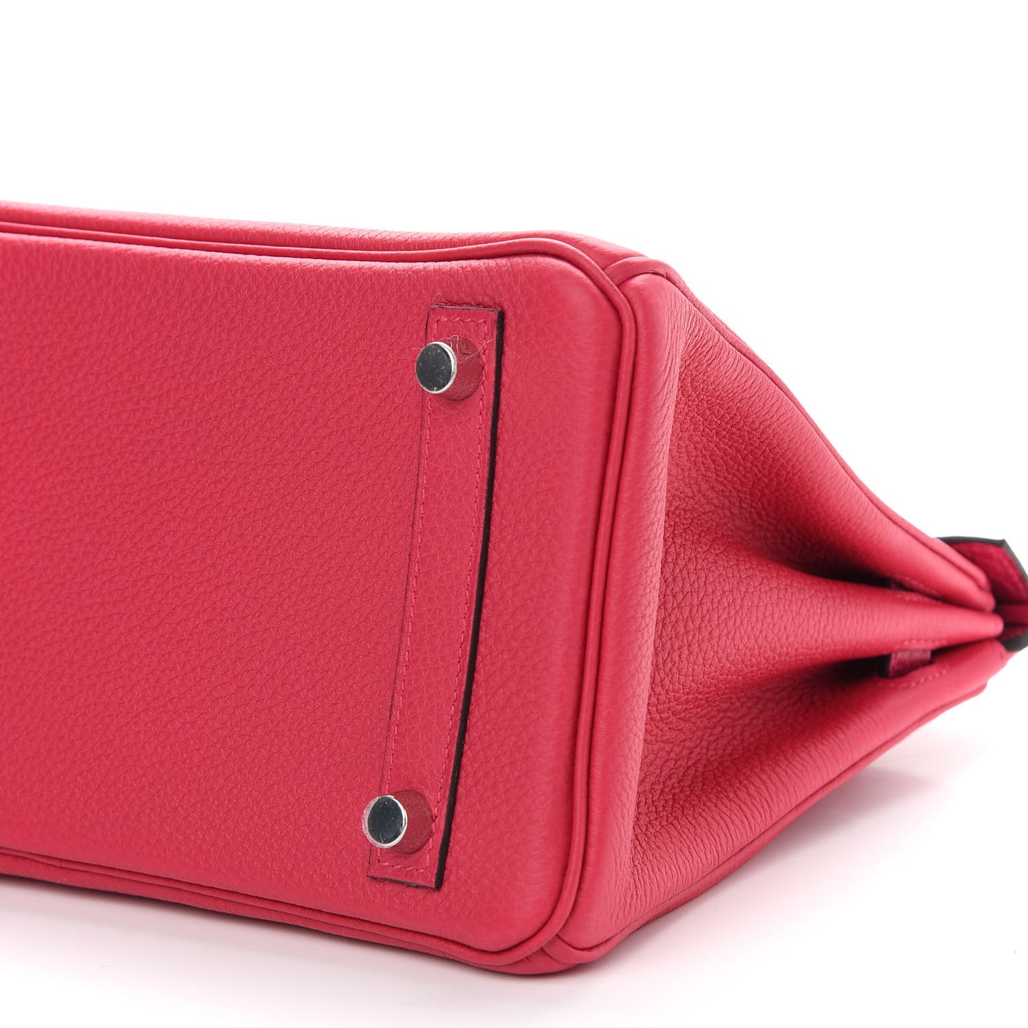 Togo Matte Alligator Birkin Touch 25 Framboise