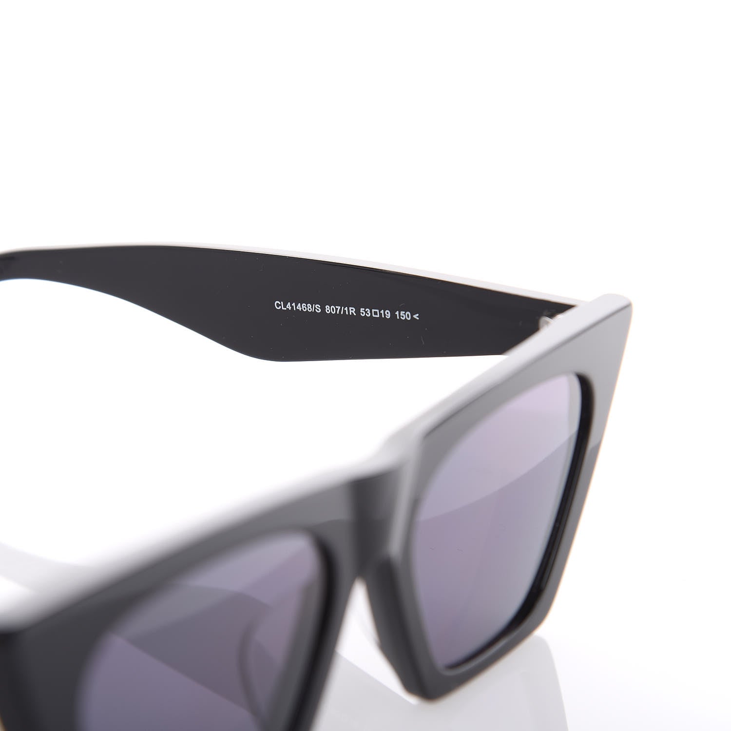 Celine Edge Sunglasses CL 41468/S Black 422408 – FASHIONPHILE