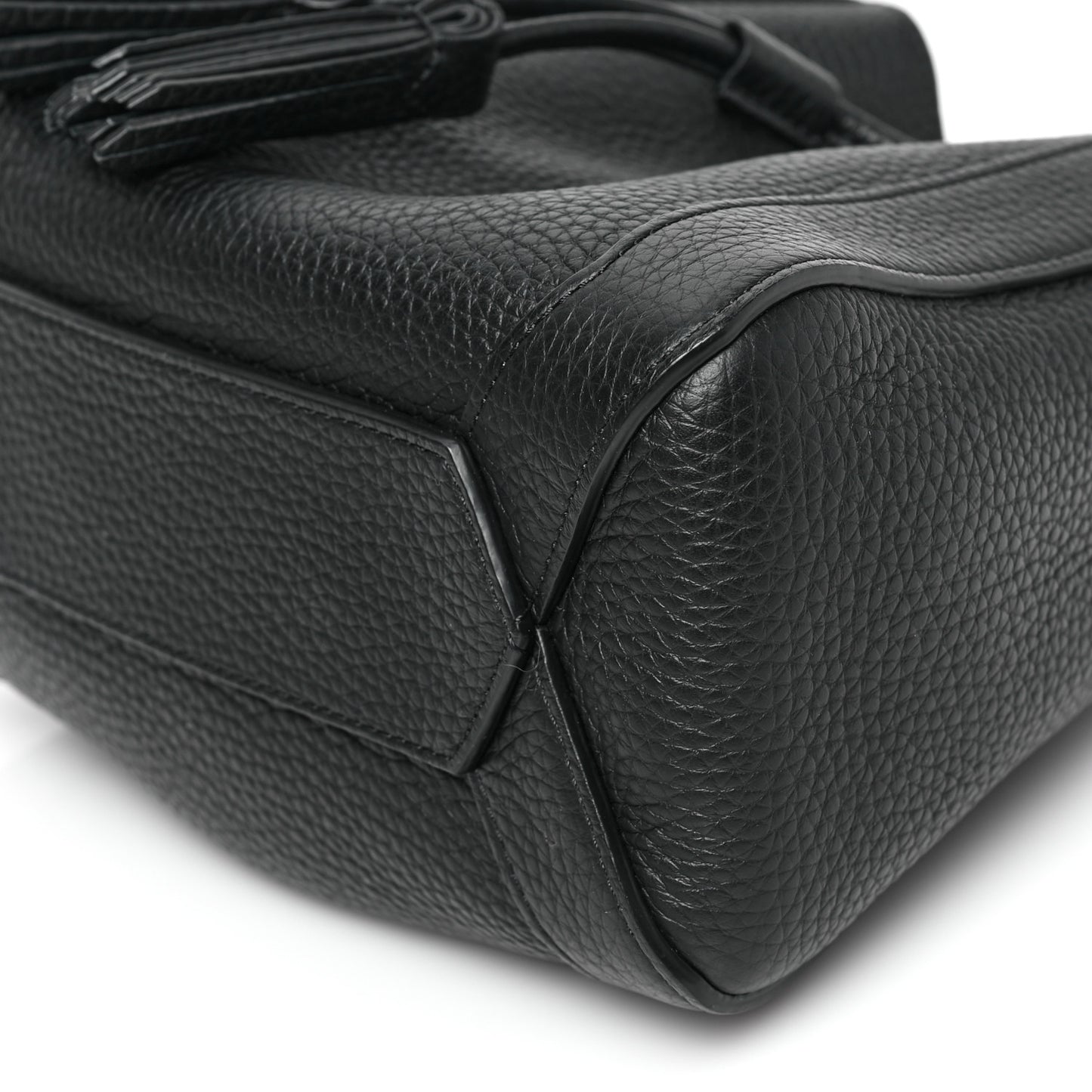Heavy Grain Calfskin Mini Millie Black