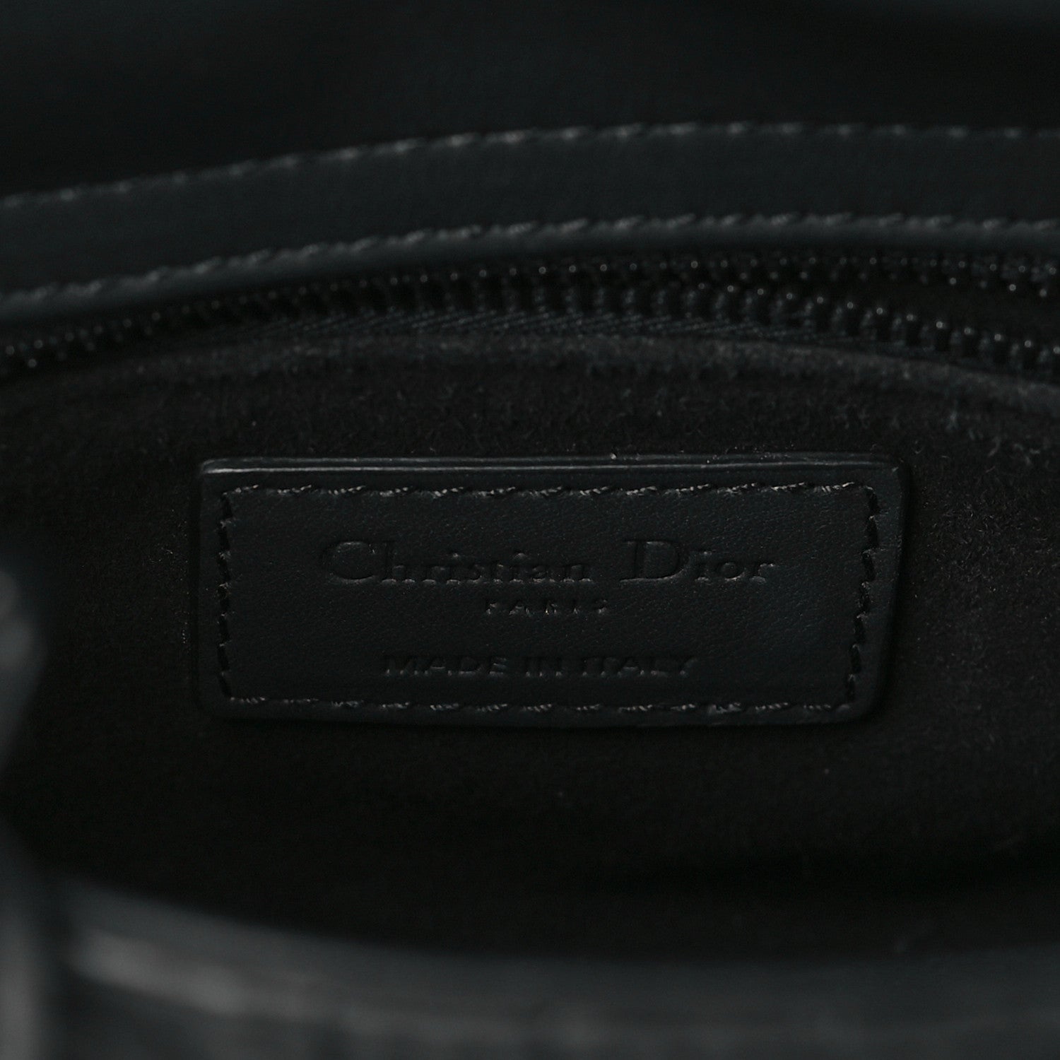 Christian Dior Ultra Matte Calfskin Cannage Mini Lady Dior Black 6 of 9