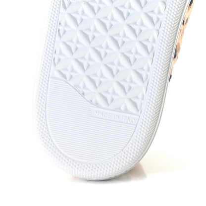 Christian Dior Canvas Tie and Dior Embroidered Womens Solar Slip On Sneakers 36 Multicolor 7 of 10