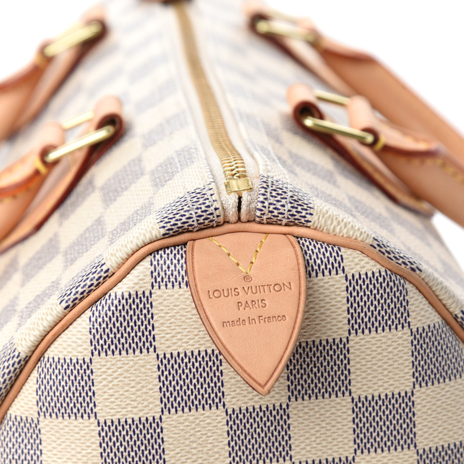 Louis Vuitton Damier Azur Speedy 30 9 of 11