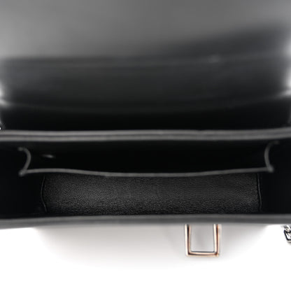 Christian Dior Lambskin Maxi Cannage Small 30 Montaigne Chain Top Handle Bag Black 5 of 11