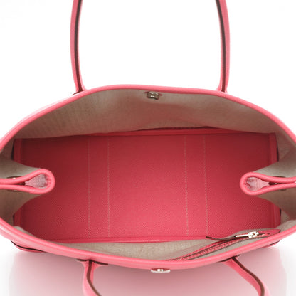Hermes Epsom Garden Party 30 TPM Rose Azalee 5 of 7