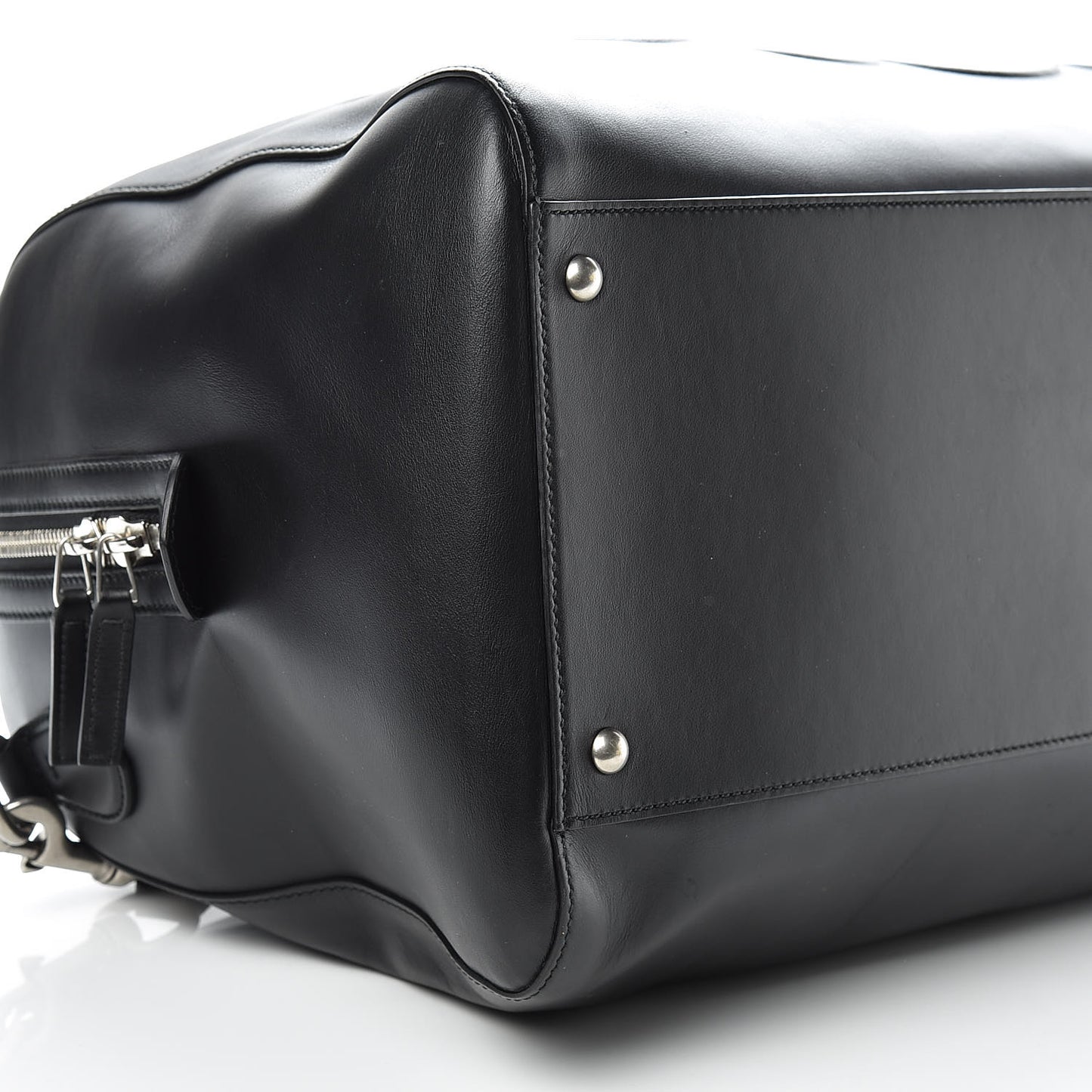 Calfskin GucciGhost Real Duffle Black Yellow