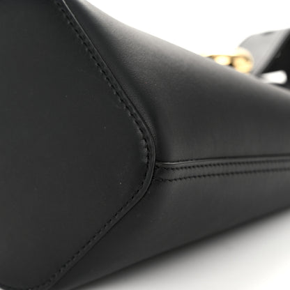Loewe Soft Grained Calfskin Mini Pebble Bucket Bag Black 9 of 9