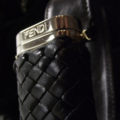 Fendi Velvet Rabbit Fur Wisteria Spy Black 9 of 11