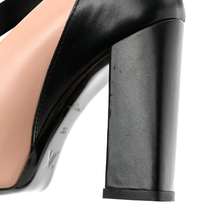 Louis Vuitton Calfskin Gamble Diva Pumps 36 Nude 11 of 12