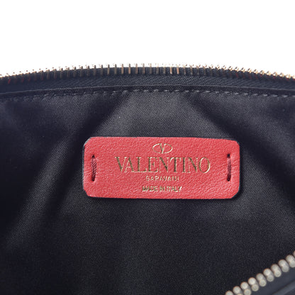 Valentino Garavani Nappa Candystud Zip Pouch Black 6 of 6
