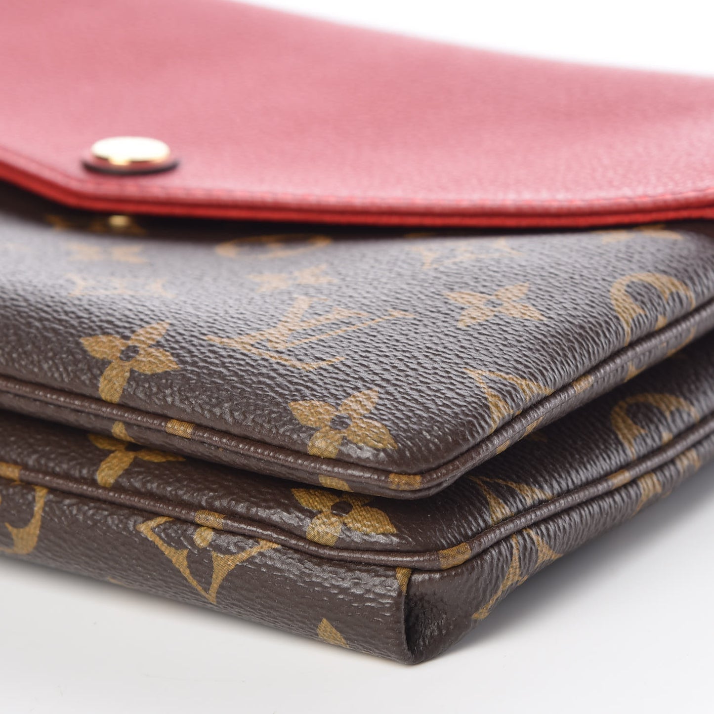 Monogram Twice Pochette Cherry