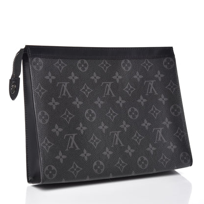 Louis Vuitton Monogram Eclipse Pochette Voyage MM 3 of 10