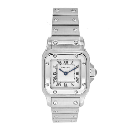 Cartier Stainless Steel 24mm Santos de Cartier Galbee Quartz Watch 1 of 4