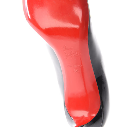 Christian Louboutin Patent Decollete 554 70 Pumps 40 Black 6 of 8