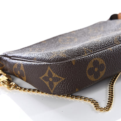 Louis Vuitton Monogram Mini Pochette Accessories 5 of 9