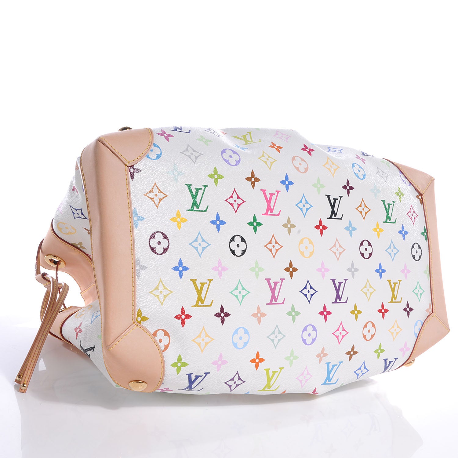 Louis Vuitton Monogram Multicolor Ursula White 4 of 7