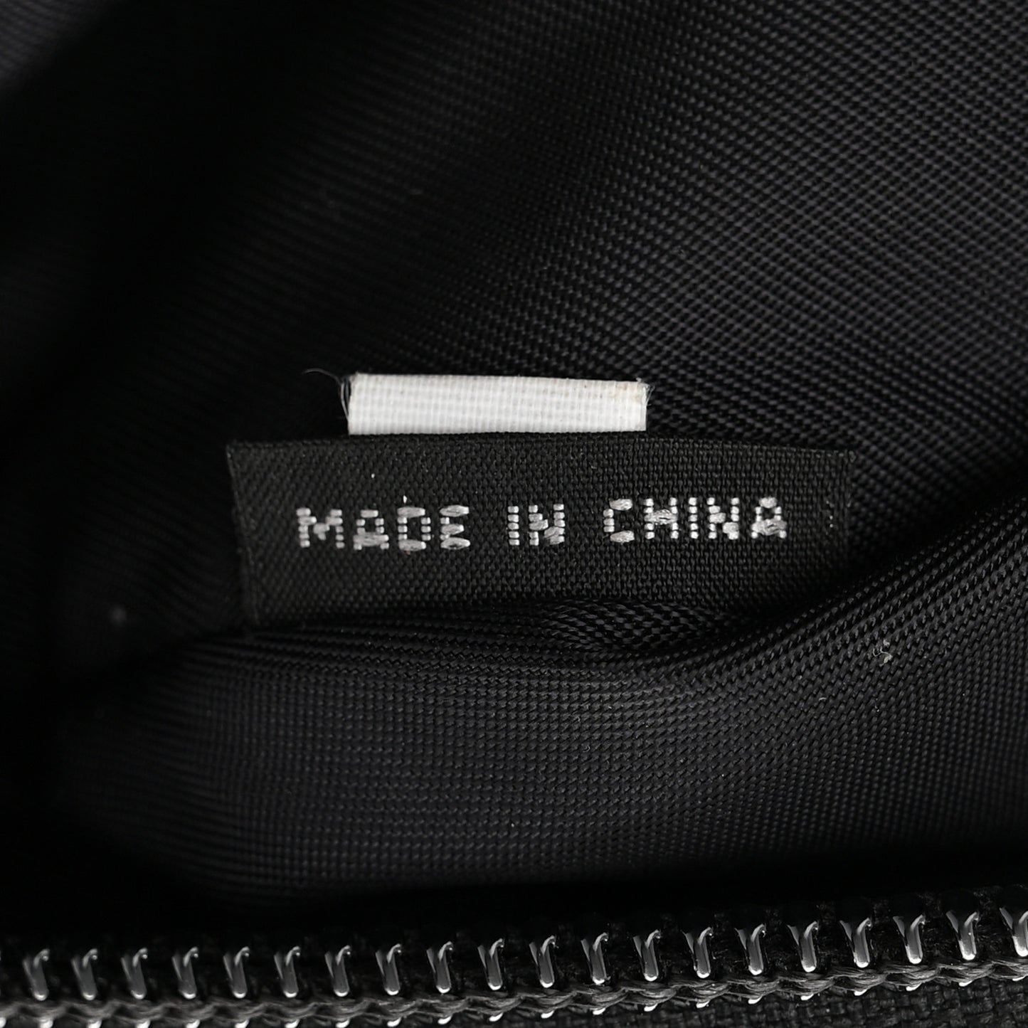 Tessuto Nylon Montagna Belt Bag Black